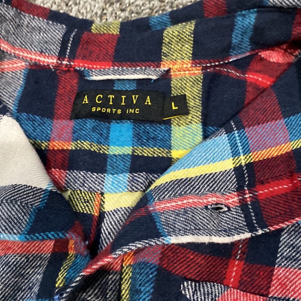 Colorful Flannel - Picture 2 of 2